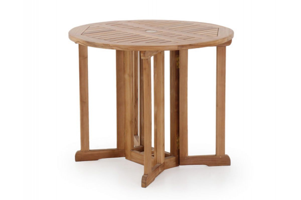 Vilma Teak Foldebord - Ø90 cm