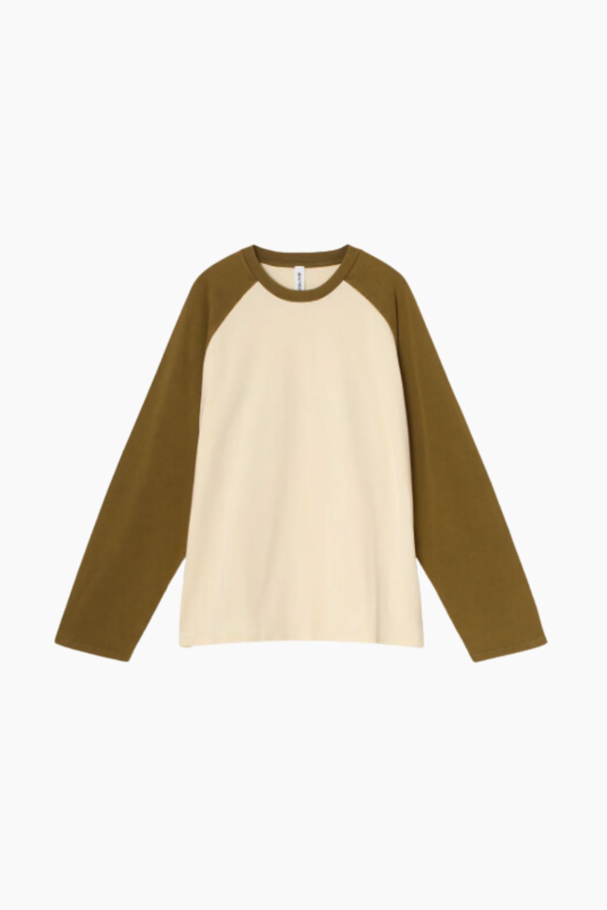 VincenzoRS LS Tee - Cargo Green - Résumé - Creme L