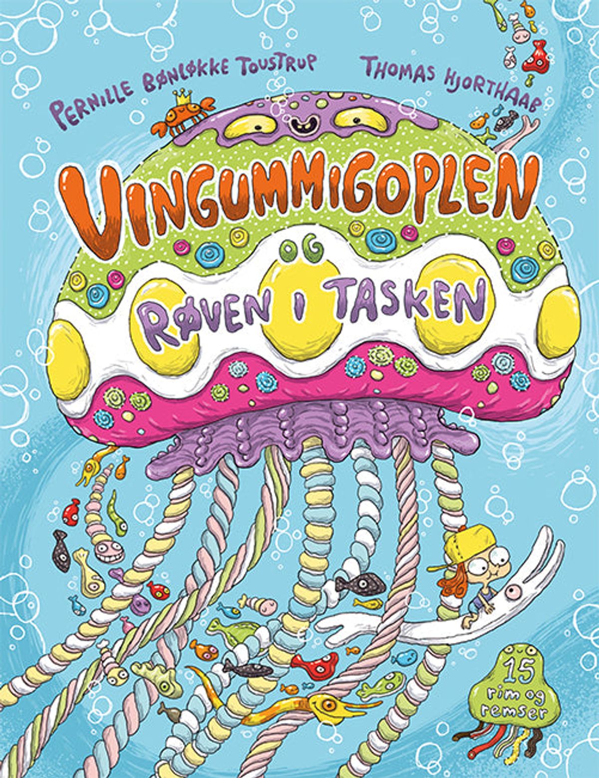 Vingummigoplen og røven i tasken