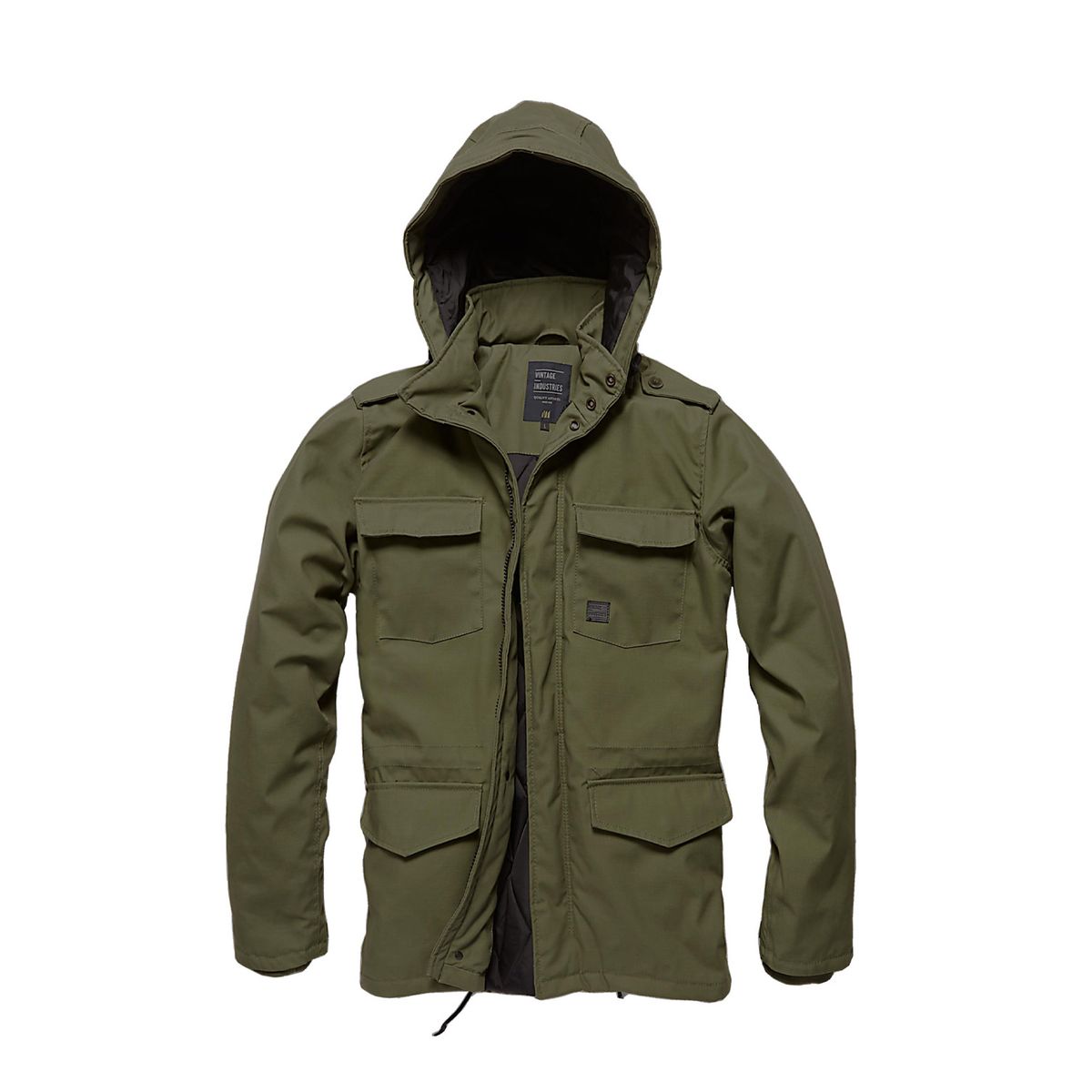 Vintage Industries Darren Parka Dark Olive