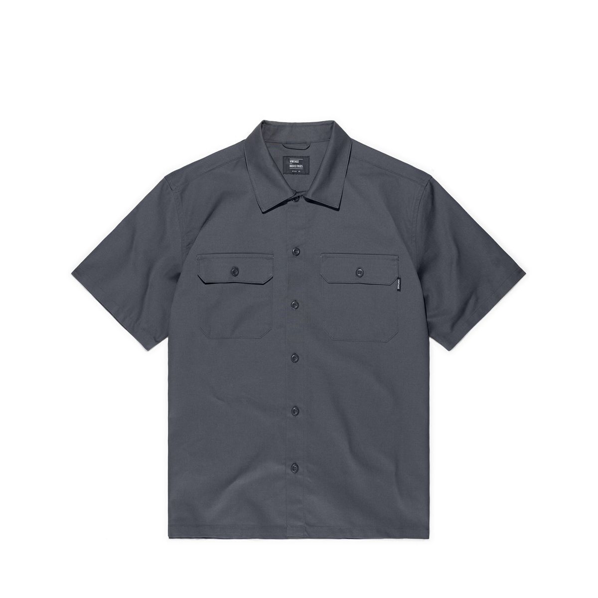 Vintage Industries Dexter Shirt Grey