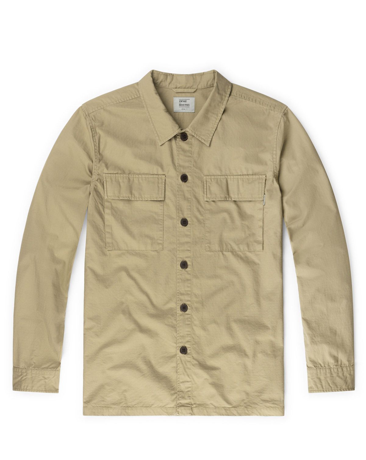 Vintage Industries Emerald Skjorte Khaki