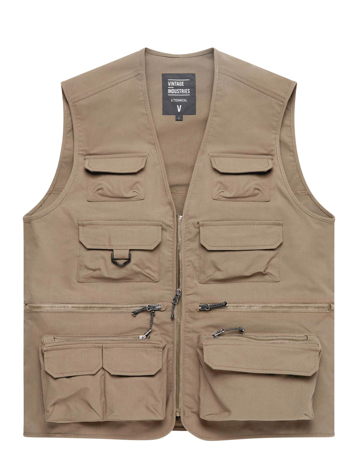 Vintage Industries Legend Fiskevest Beige