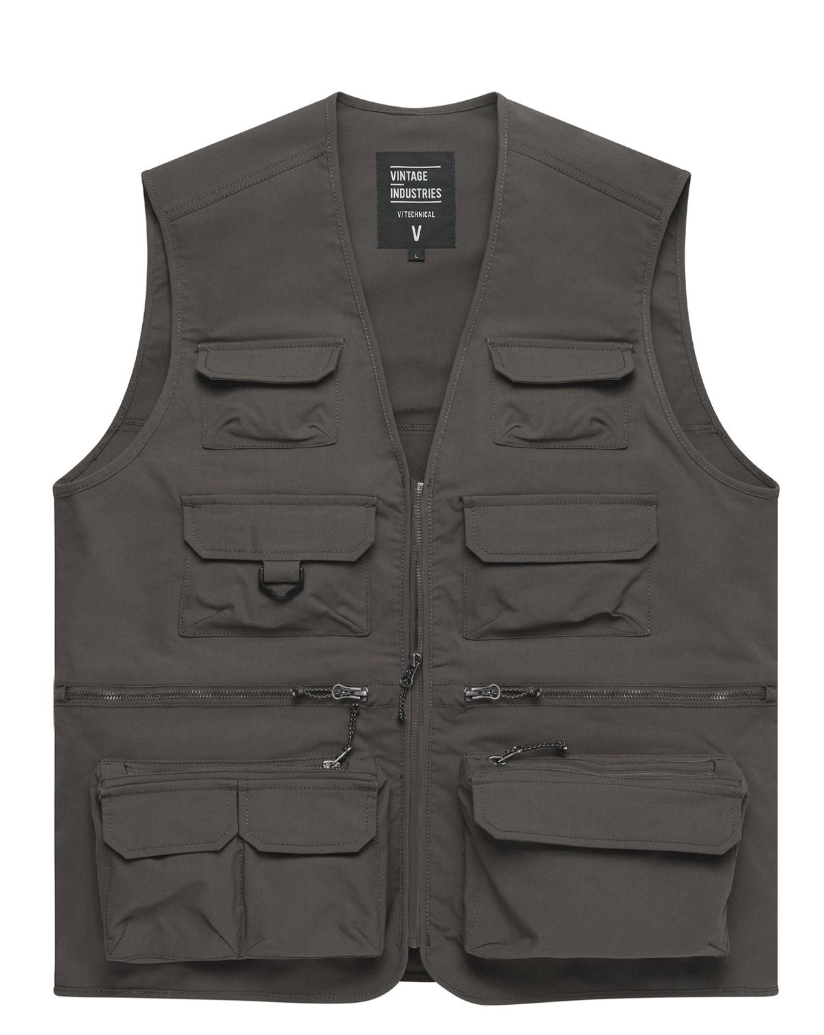 Vintage Industries Legend Fiskevest Taupe