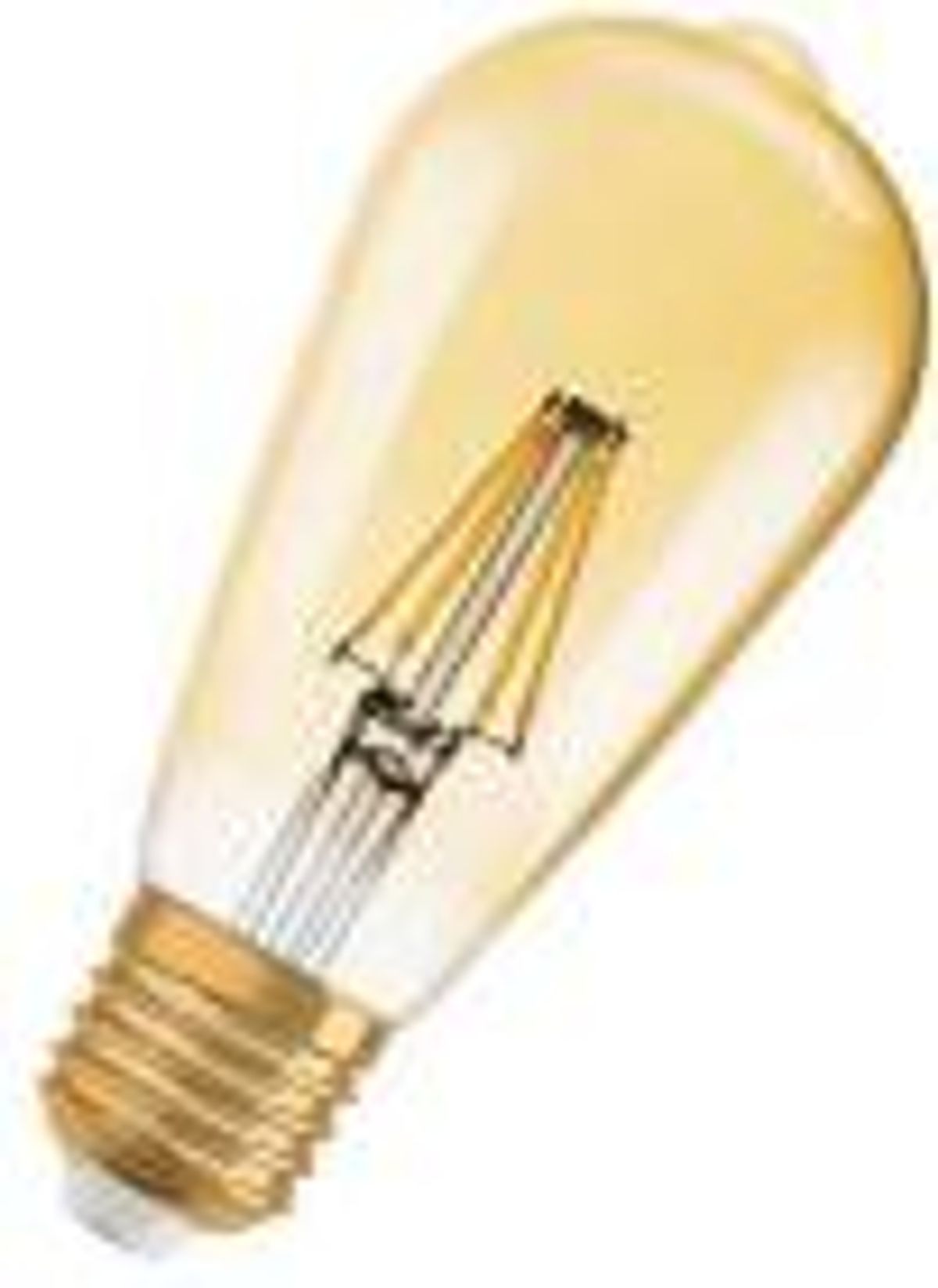 Vintage Led Edison 7w (54w) Guld Dim