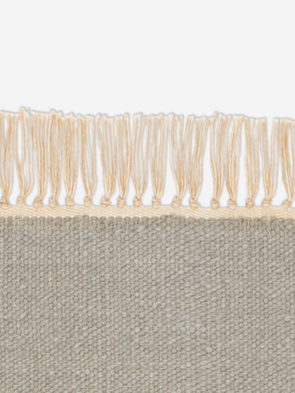 Vintage Naturally Coloured Fringes Tæppe, 180 x 240 cm fra Kvadrat (7713)