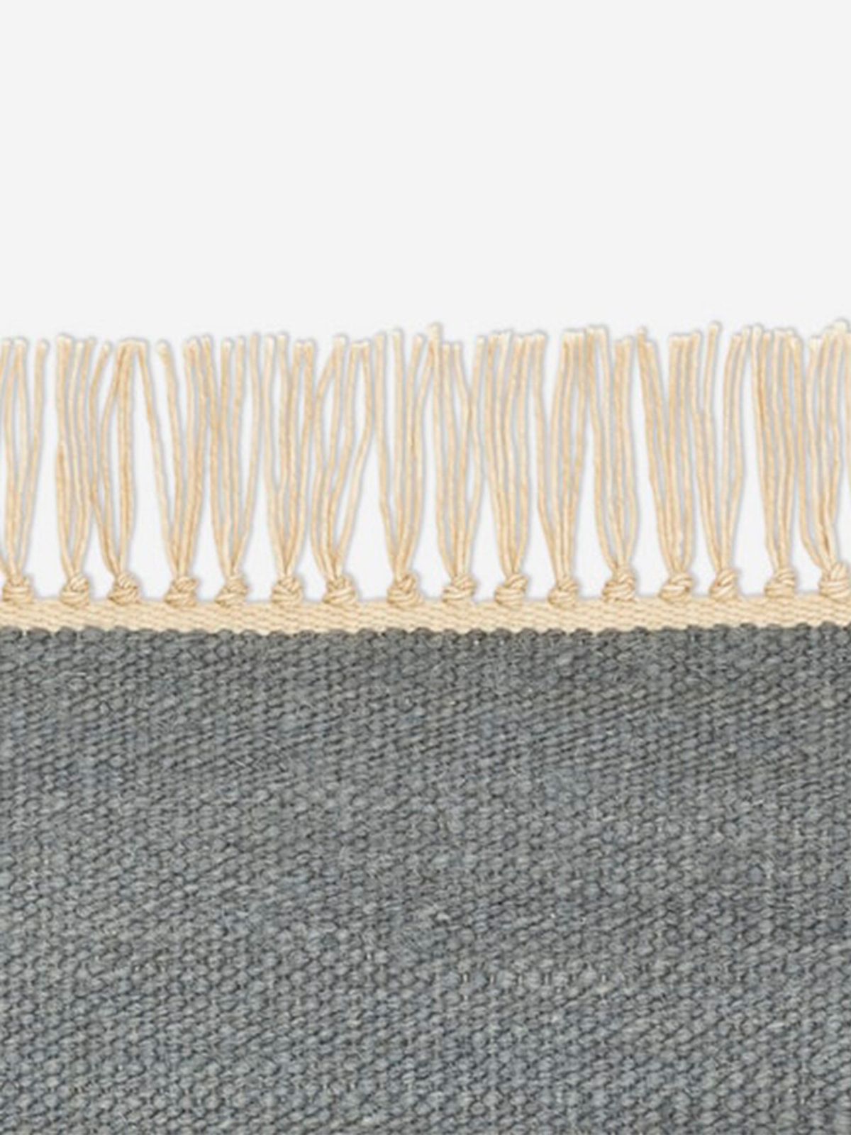 Vintage Naturally Coloured Fringes Tæppe, 180 x 240 cm fra Kvadrat (7743)