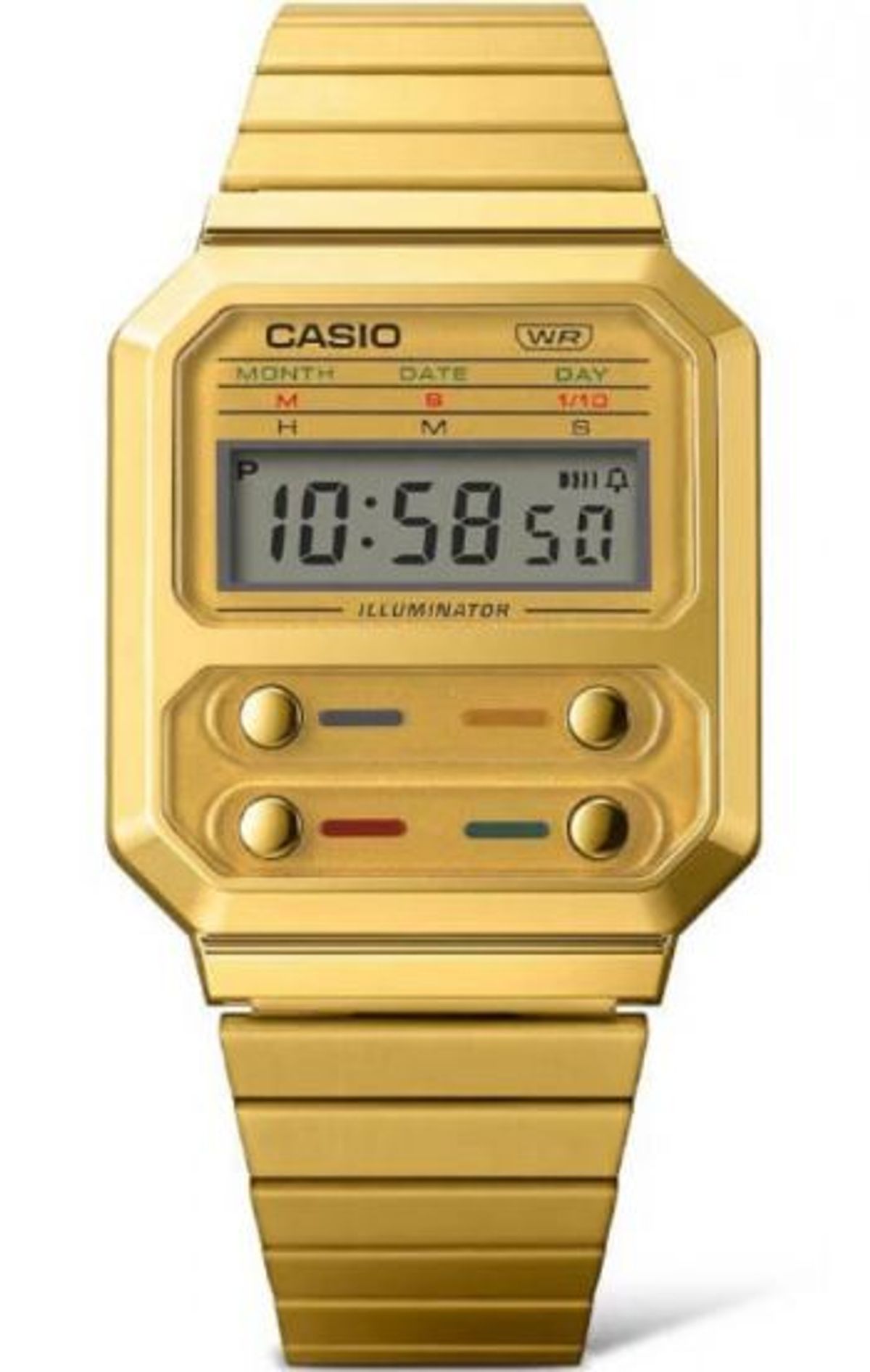 Vintage Ur til Dame Fra Casio A100WEG-9AEF