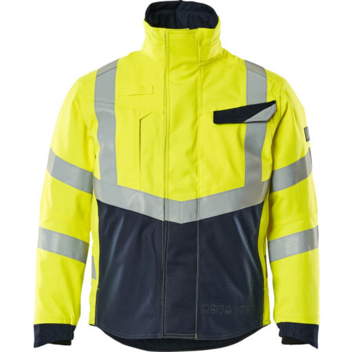 VINTERJAKKE,XL,HI-VIS GUL/MØRK