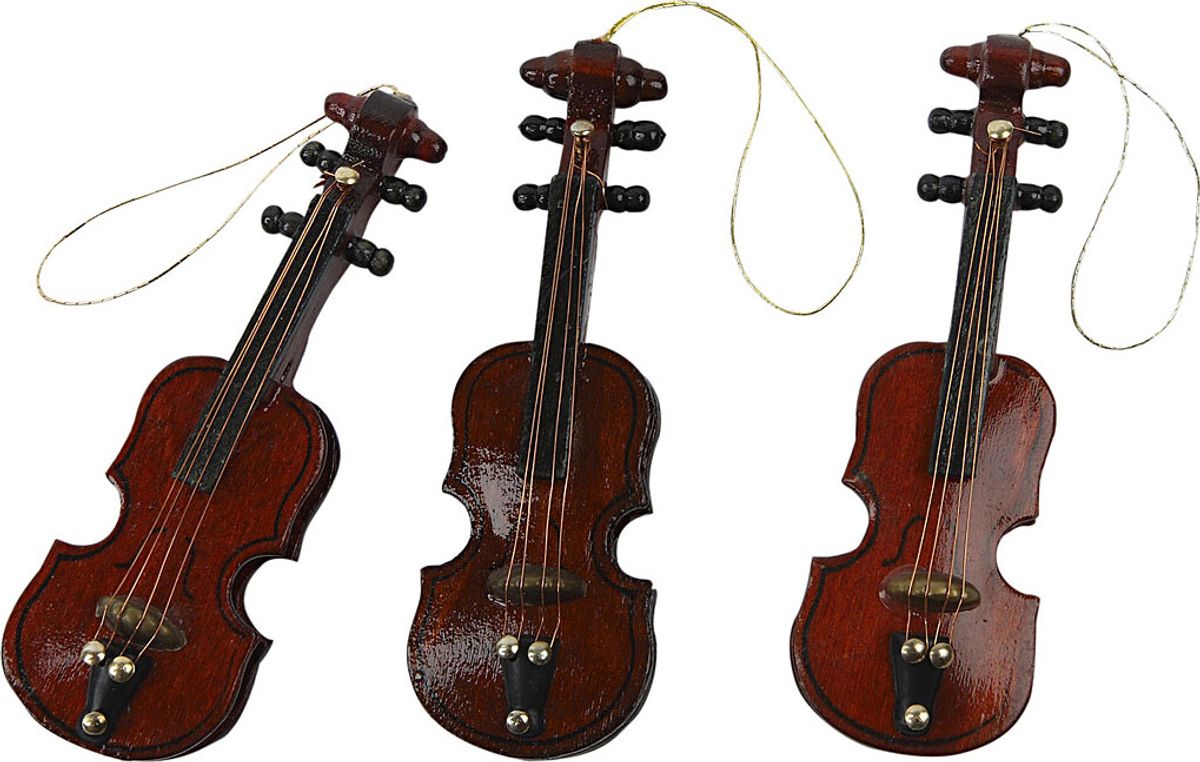 Violin - L 8 Cm - 12 Stk.