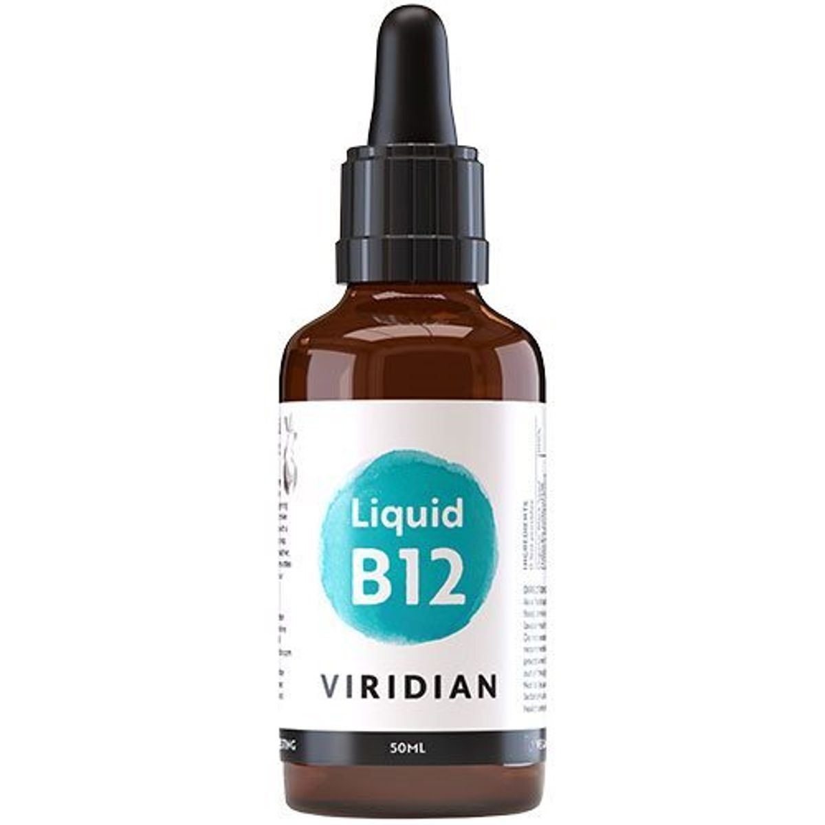 Viridian B12 vitamin flydende, 50ml