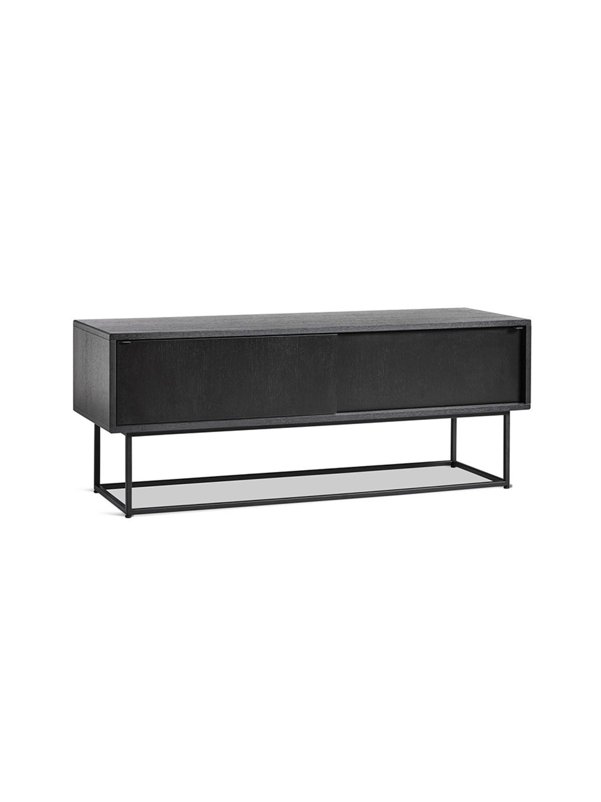 Virka Low Sideboard fra Woud (Sort/sort)