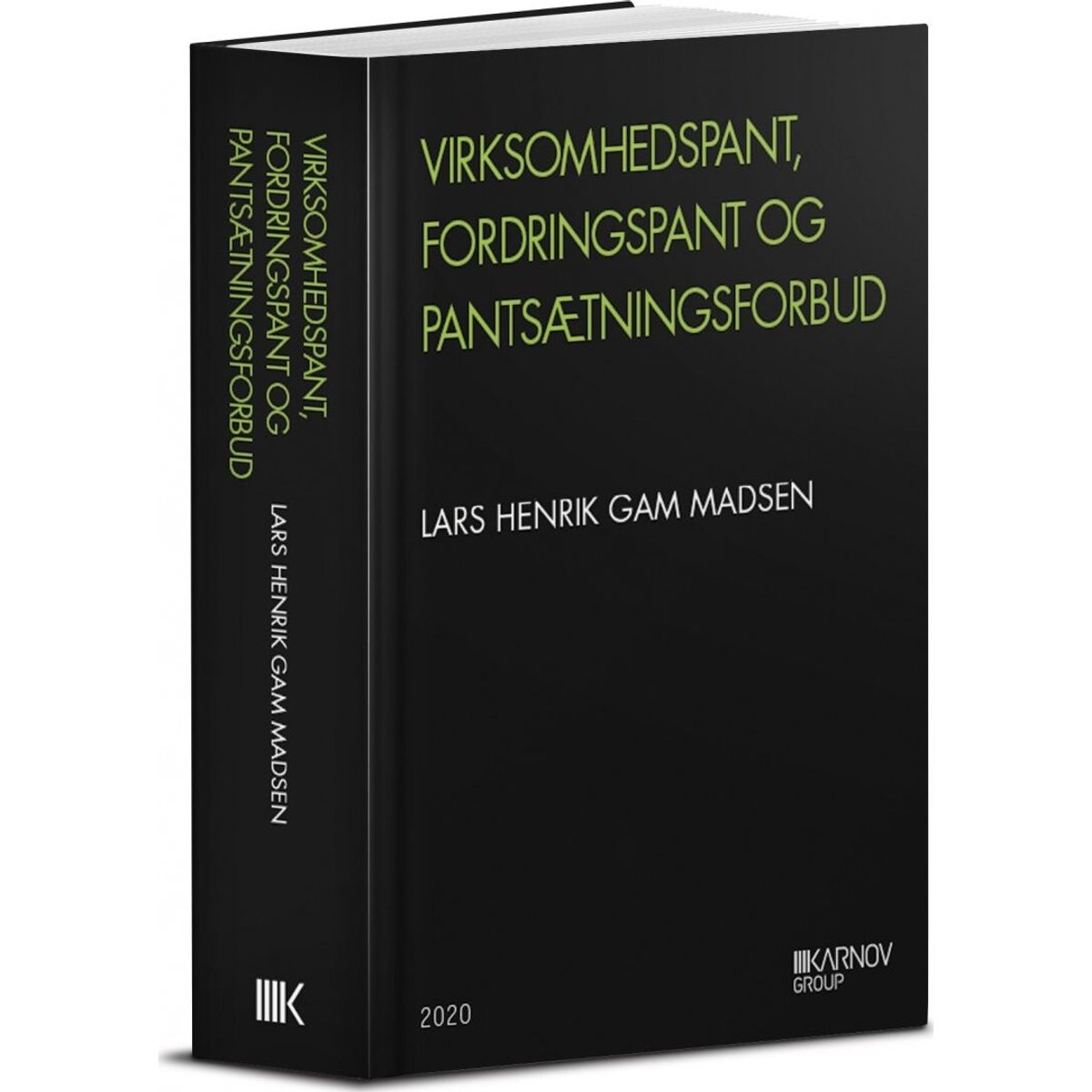 Virksomhedspant, Fordringspant Og Pantsætningsforbud - Lars Henrik Gam Madsen - Bog