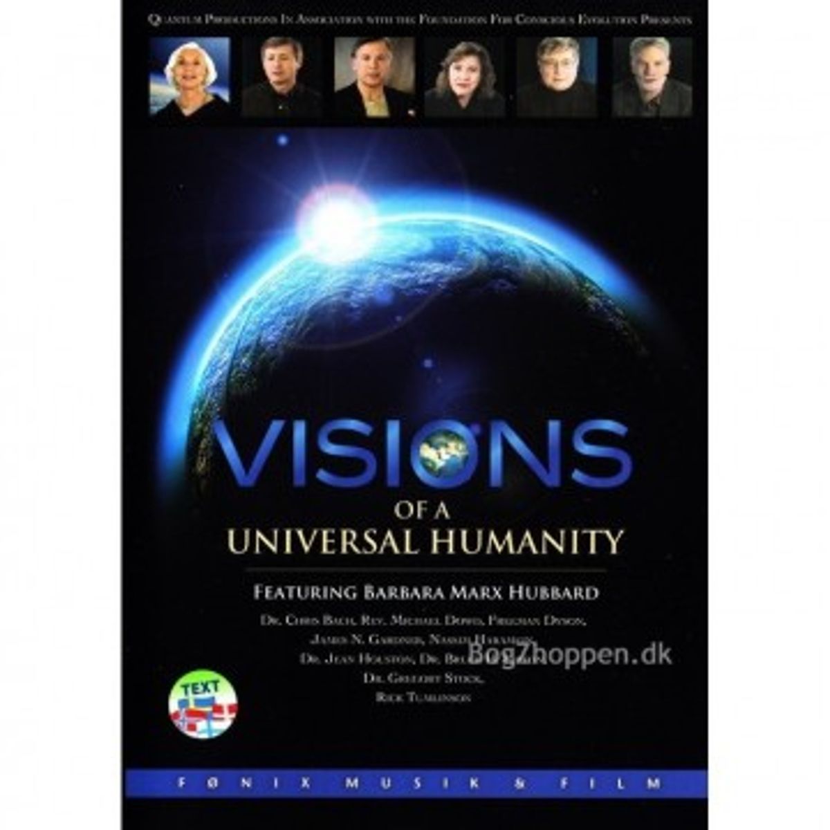 Visions of a Universal Humanity - Barbara Marx Hubbard - DVD - Film - DVD og Bluray - GodKarmaShop