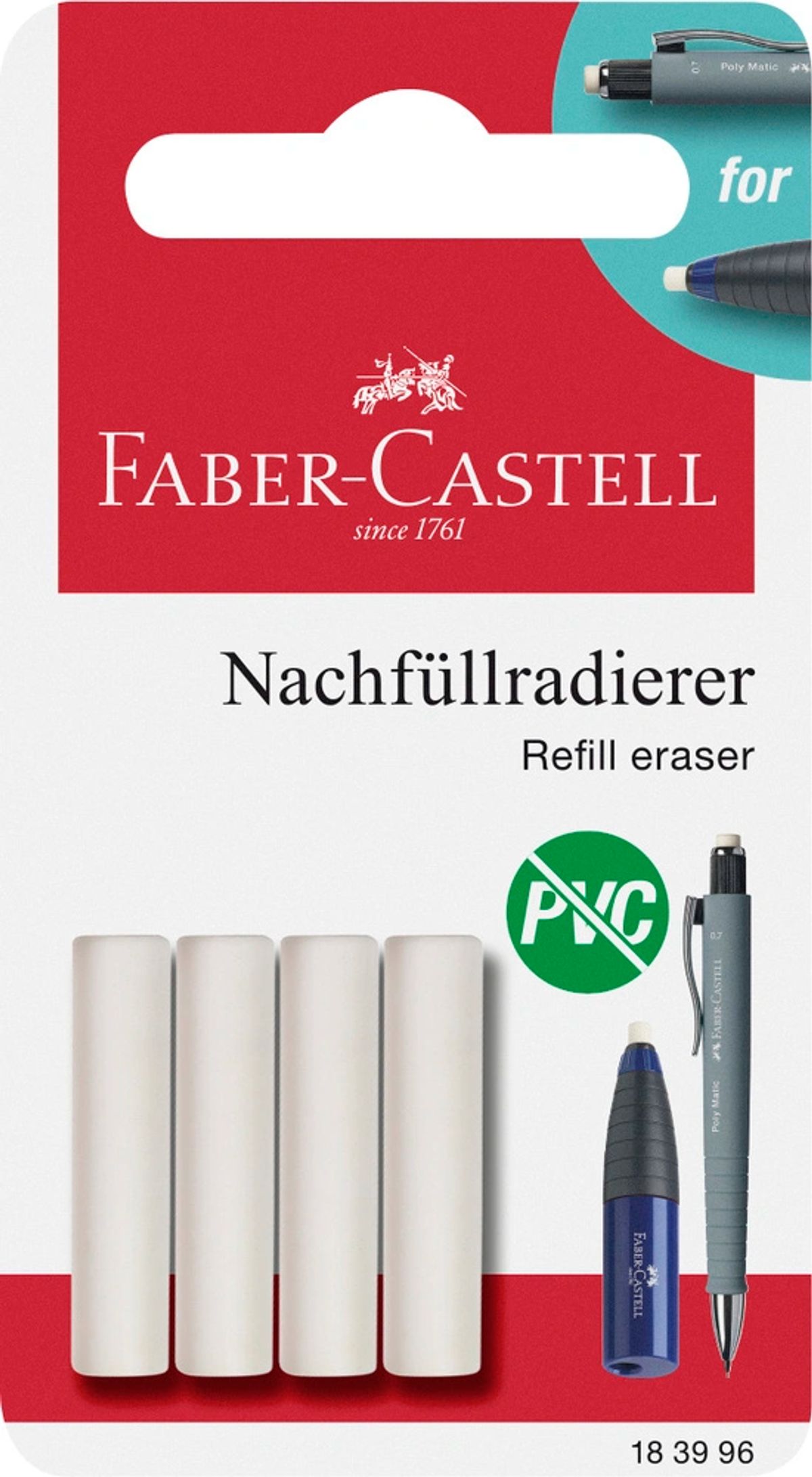 Viskelæder refill Faber-Castell blister