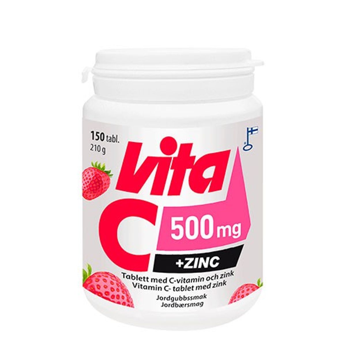 Vita C + Zinc - 150 tabletter - Vitabalans