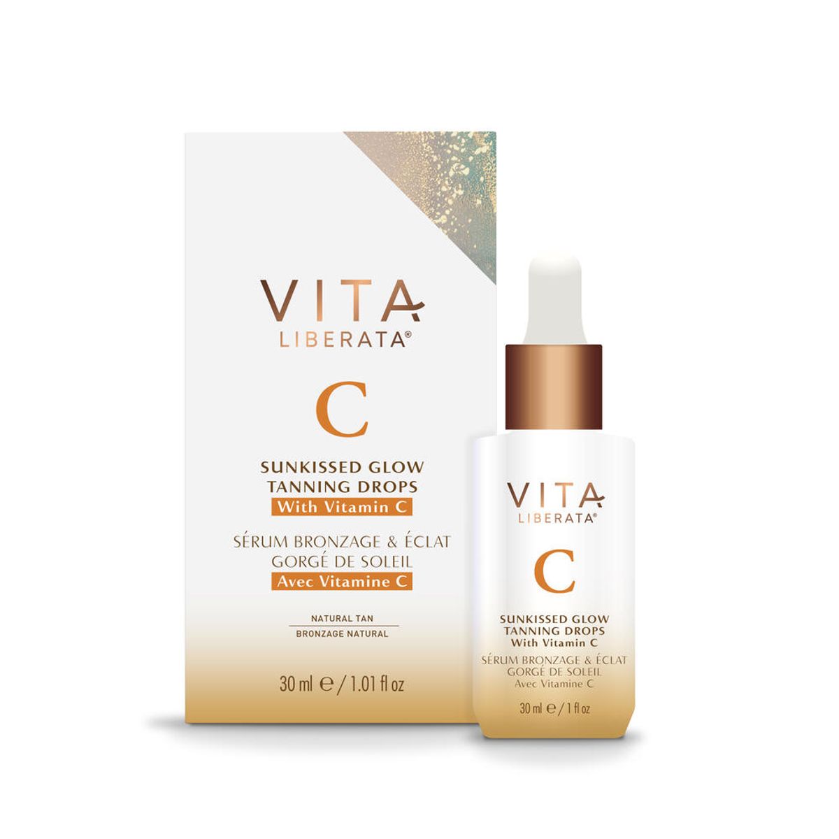 Vita Liberata Sunkissed Glow Tanning Drops with Vitamin C, 30ml