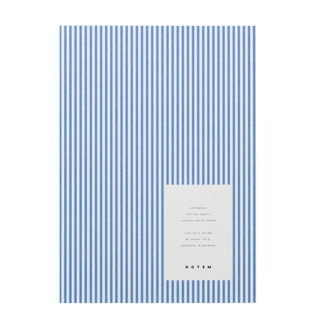 Vita Softcover Notebook Medium, blue lines