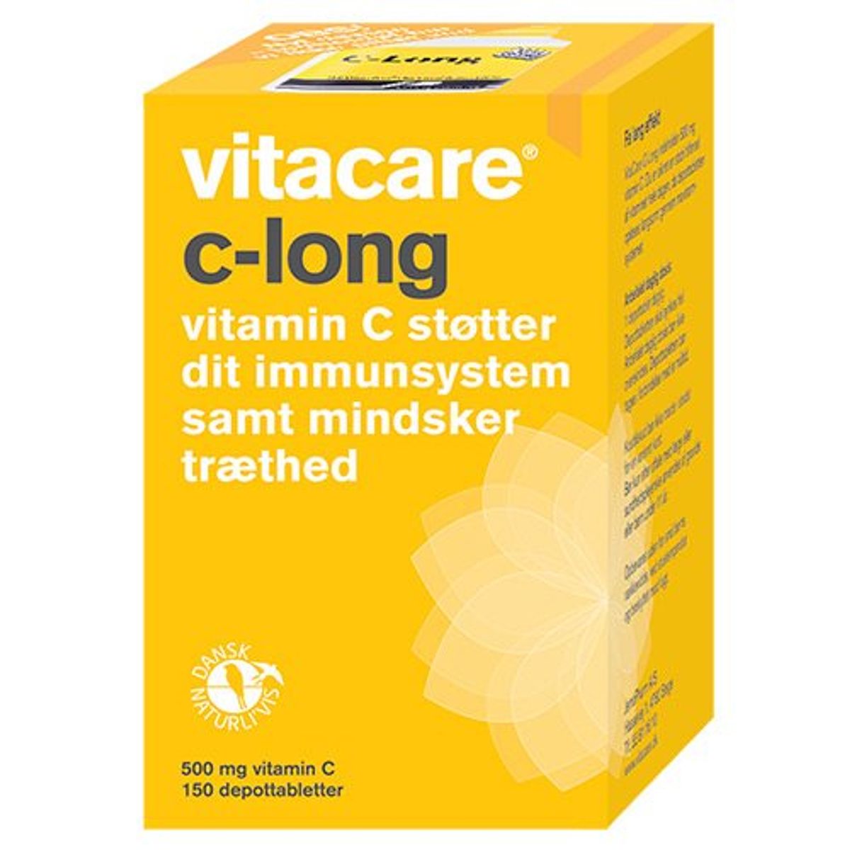 Vitacare C-Long 500 mg 150 tabletter