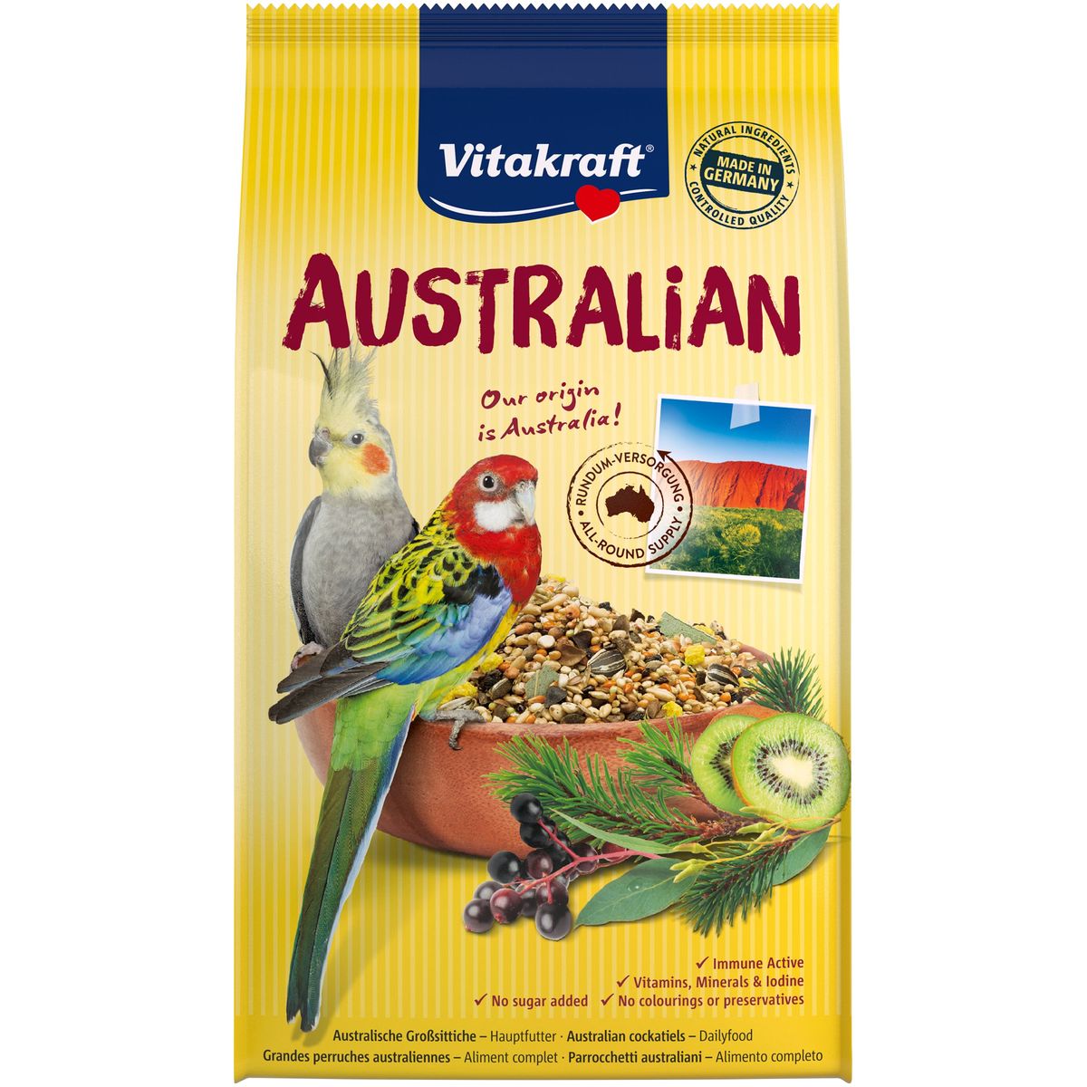 Vitakraft Australian til parakitter 750g