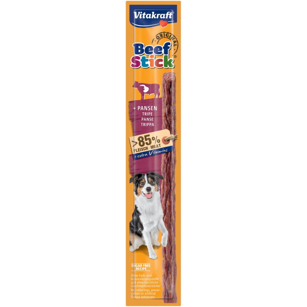 Vitakraft Beef-Stick® med Kallun 12g, hundegodbid