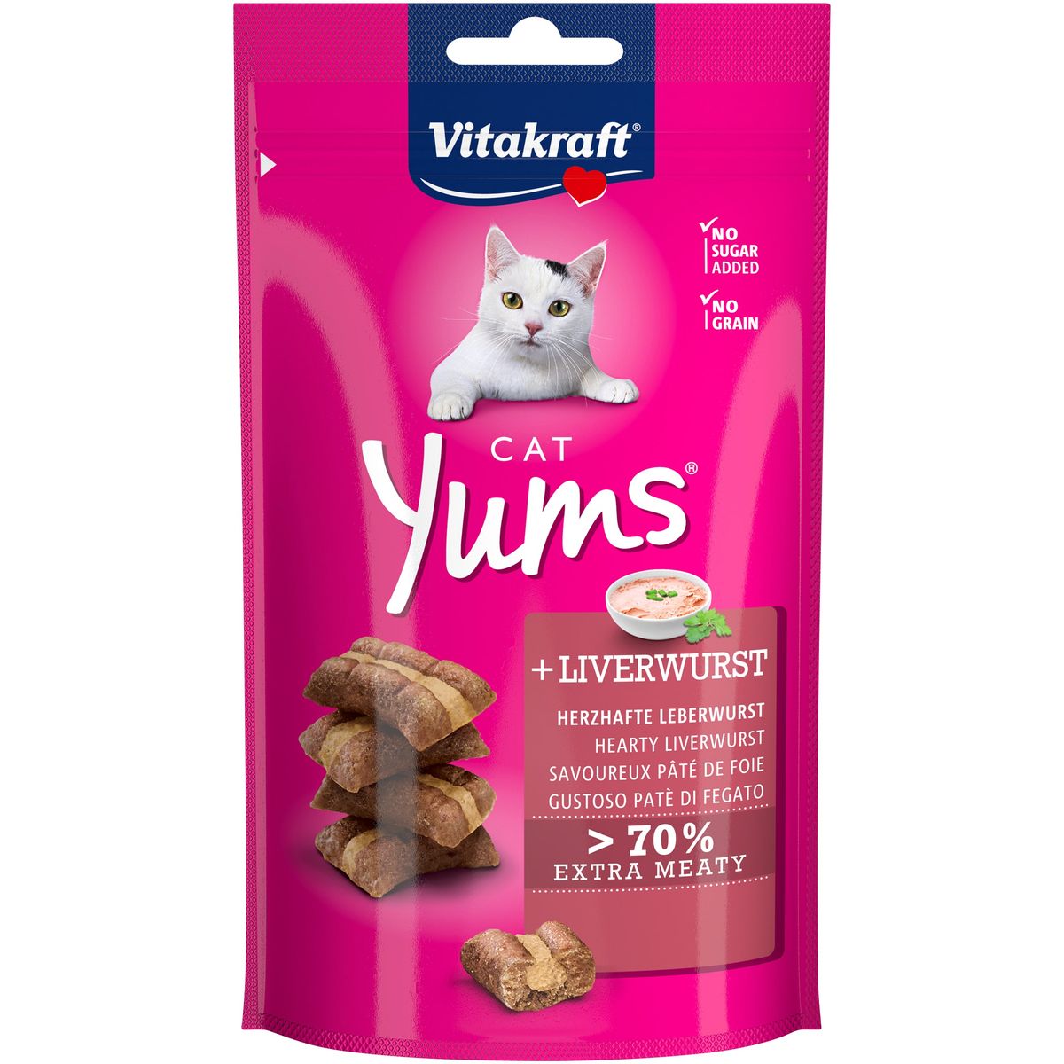 Vitakraft Cat Yums® med lever kattegodbid