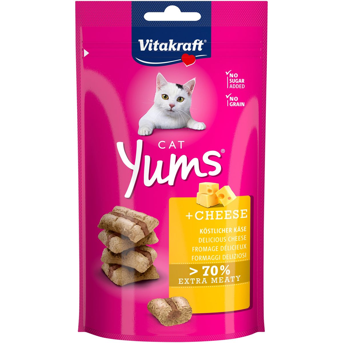 Vitakraft Cat Yums® med ost kattegodbid