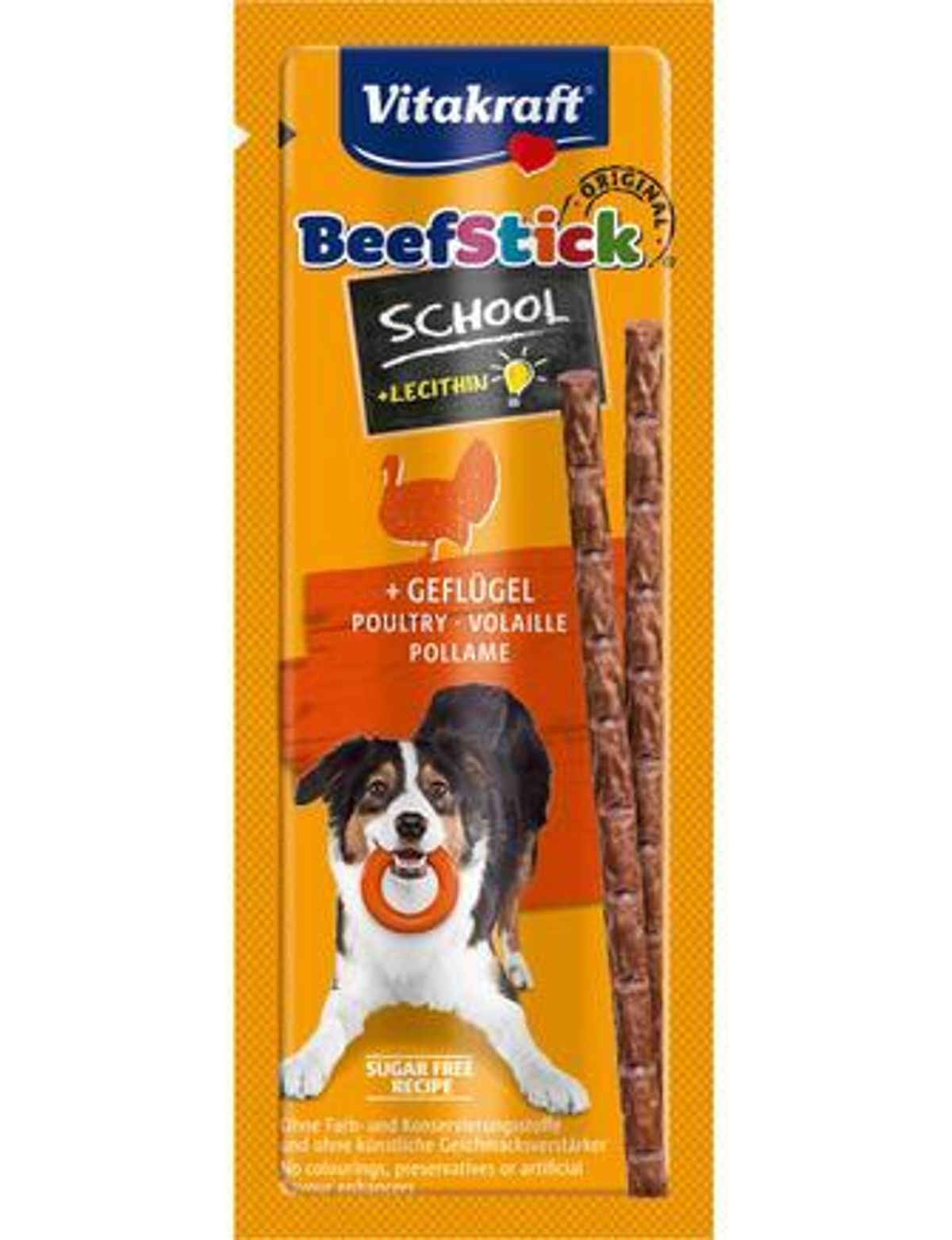 Vitakraft Vitakraft Beef Stick® School med fjerkræ 20gHundegodbidder