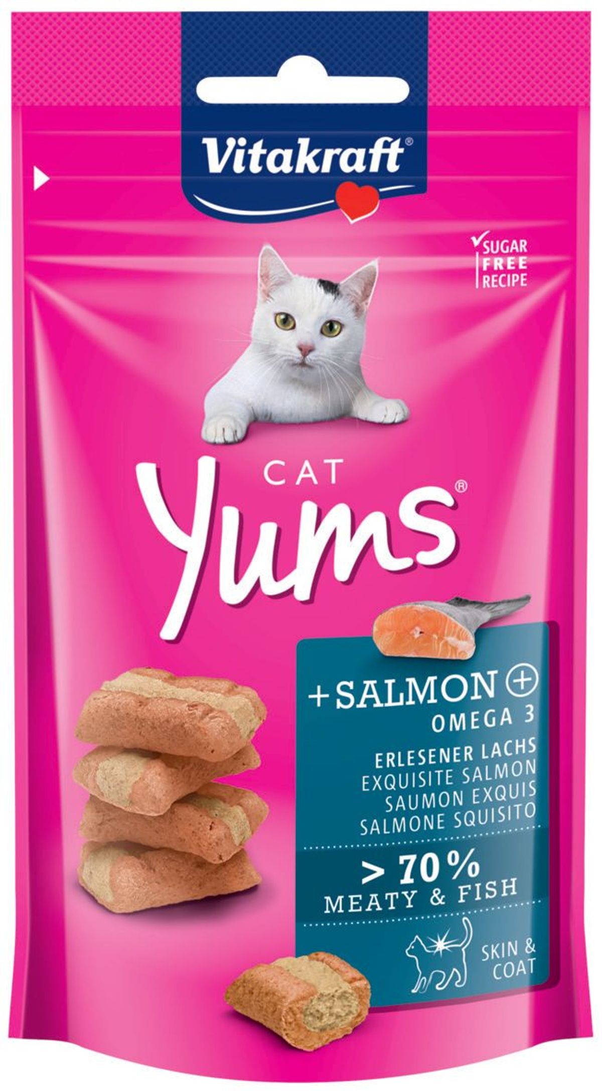 Vitakraft Vitakraft Cat Yums® med laks kattegodbidKattegodbider