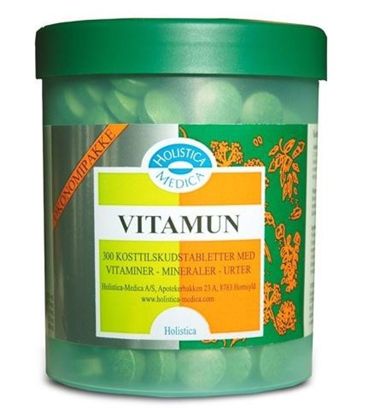 Vitamun Økonomipakke 300stk.