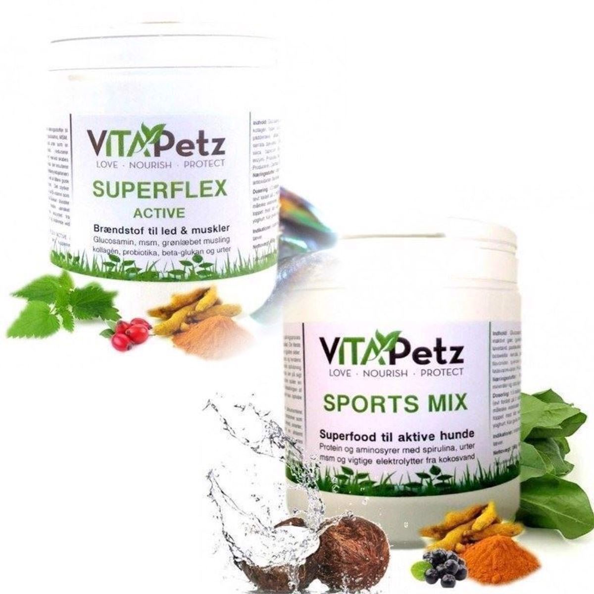 VitaPetz Mobility Pakke, Superflex Active + SportsMix