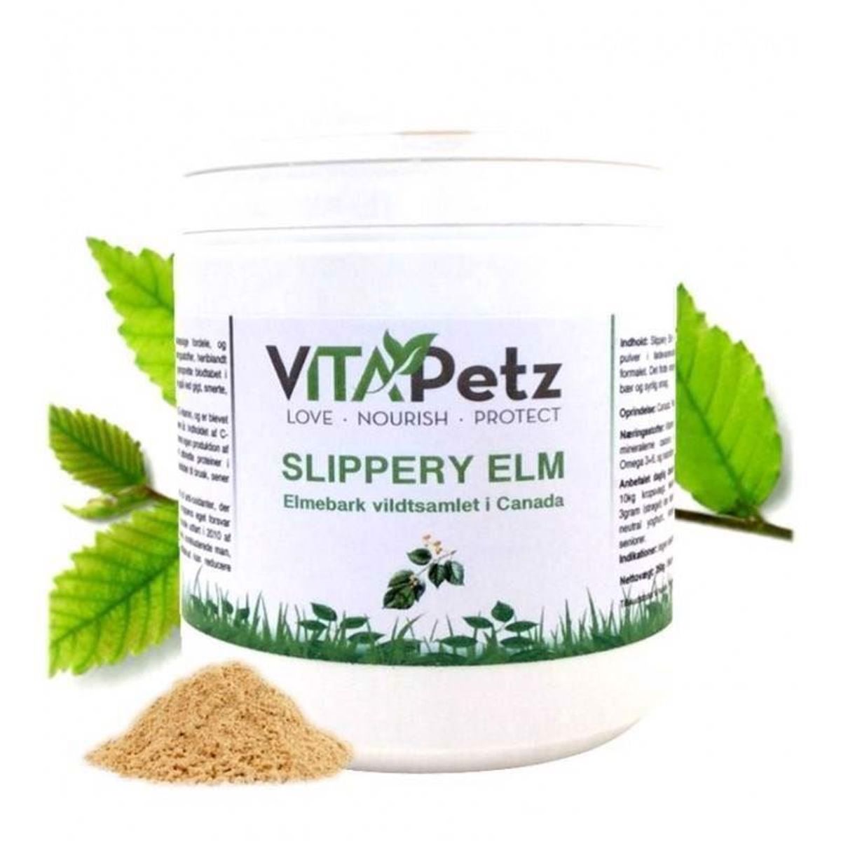 VitaPetz Slippery Elm, 60 gr