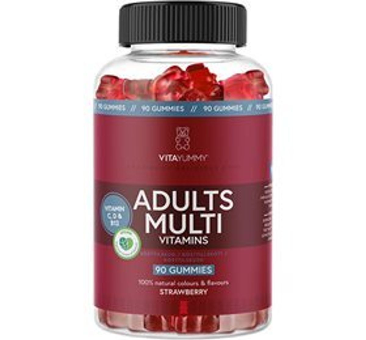 VitaYummy Adults Multi (Strawberry), 90gum.