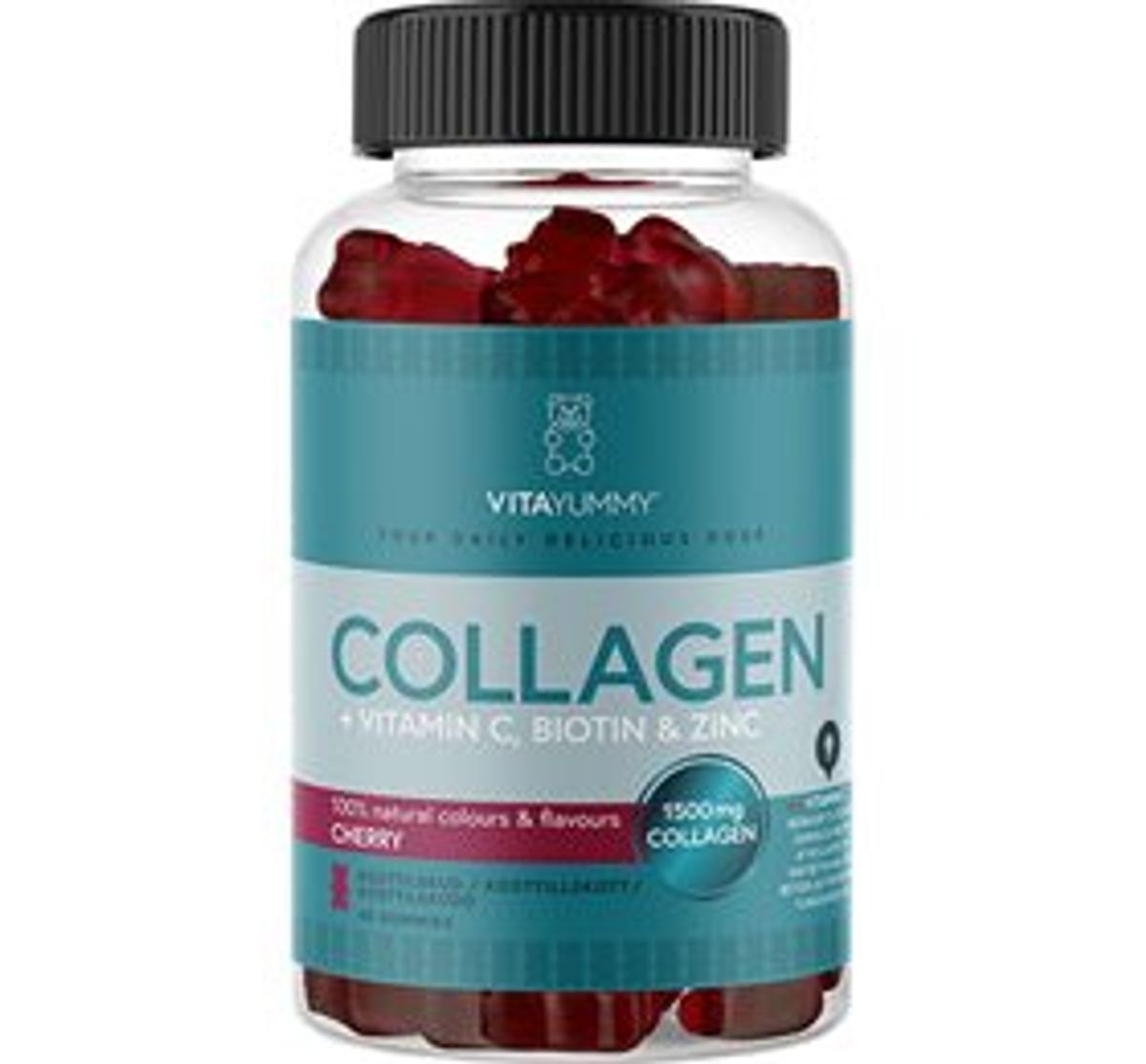 VitaYummy Collagen Cherry 60 gum.