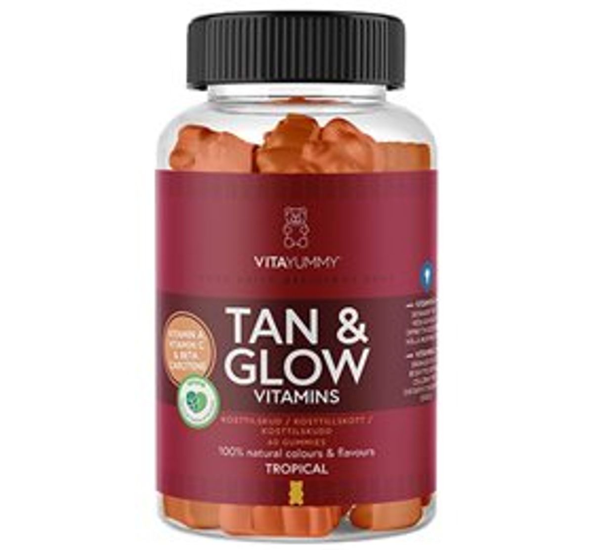 VitaYummy Tan & Glow 60 gum.