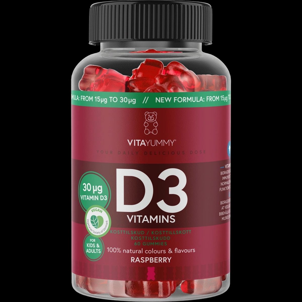 VitaYummy Vitamin D3 60 Pieces