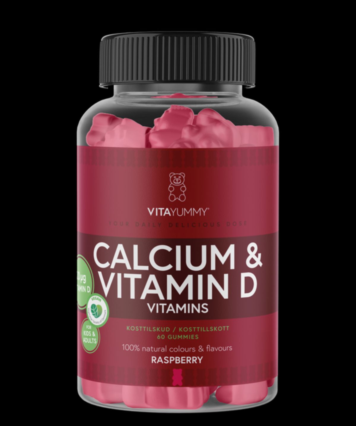 VitaYummyCalcium + D vitamin, 60stk.