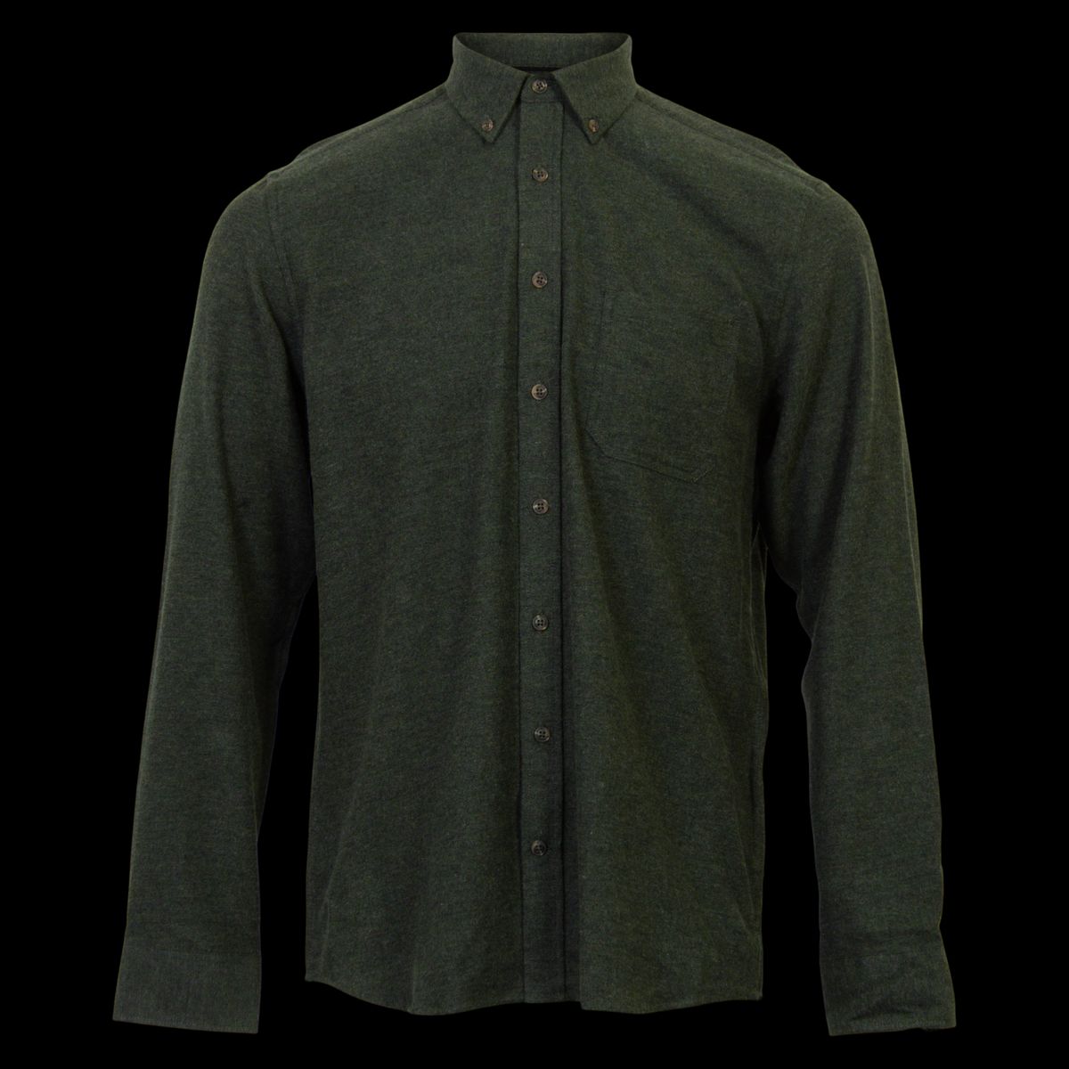 Vito Barny Herre Skjorte - Army Green mix - 2XL-45/46