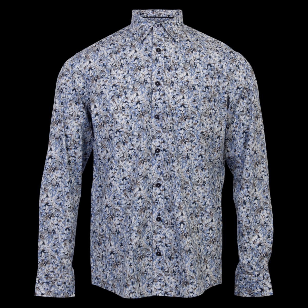 Vito Elron Herre Skjorte - Colony Blue - 2XL-45/46