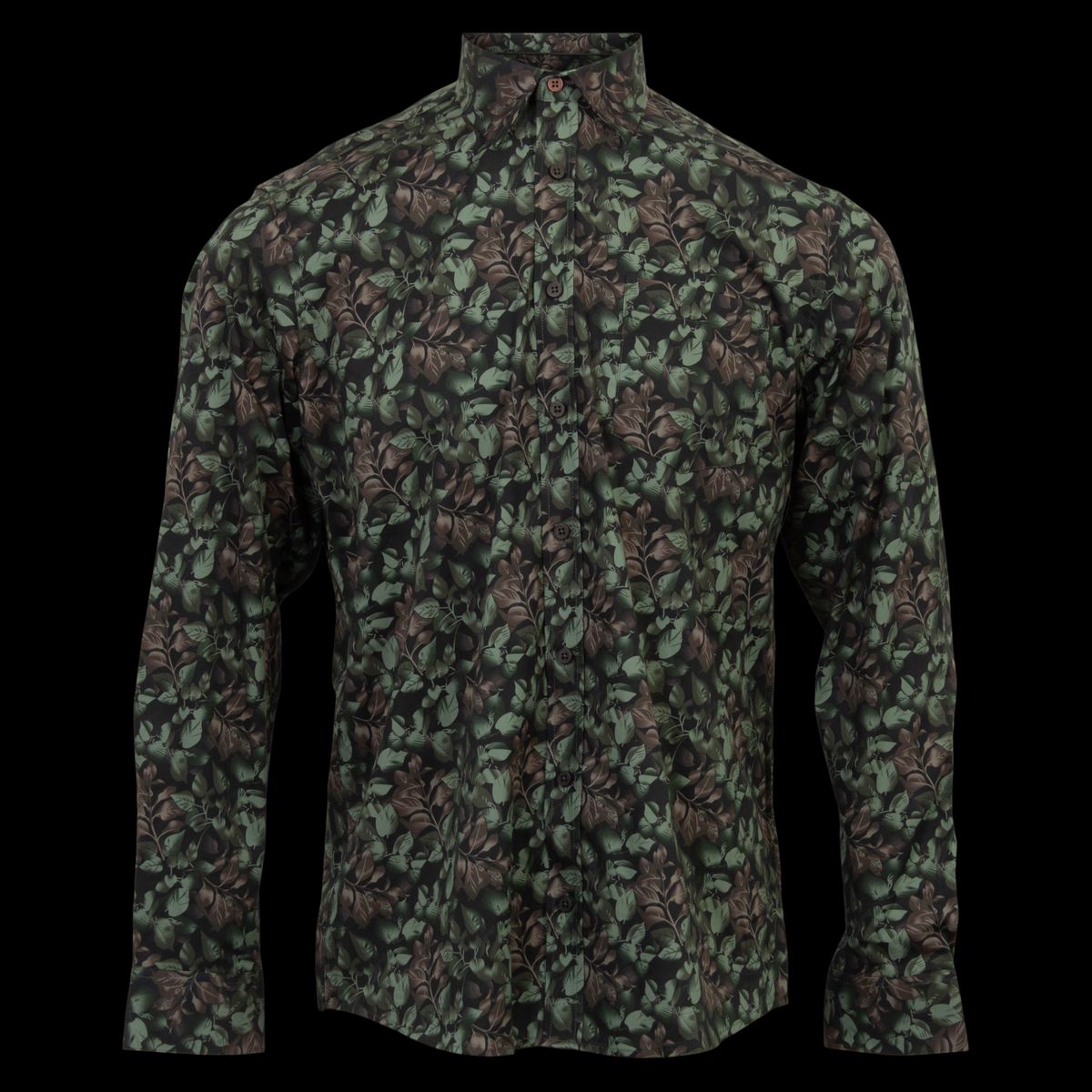 Vito Elron Herre Skjorte - Forest green - 2XL-45/46