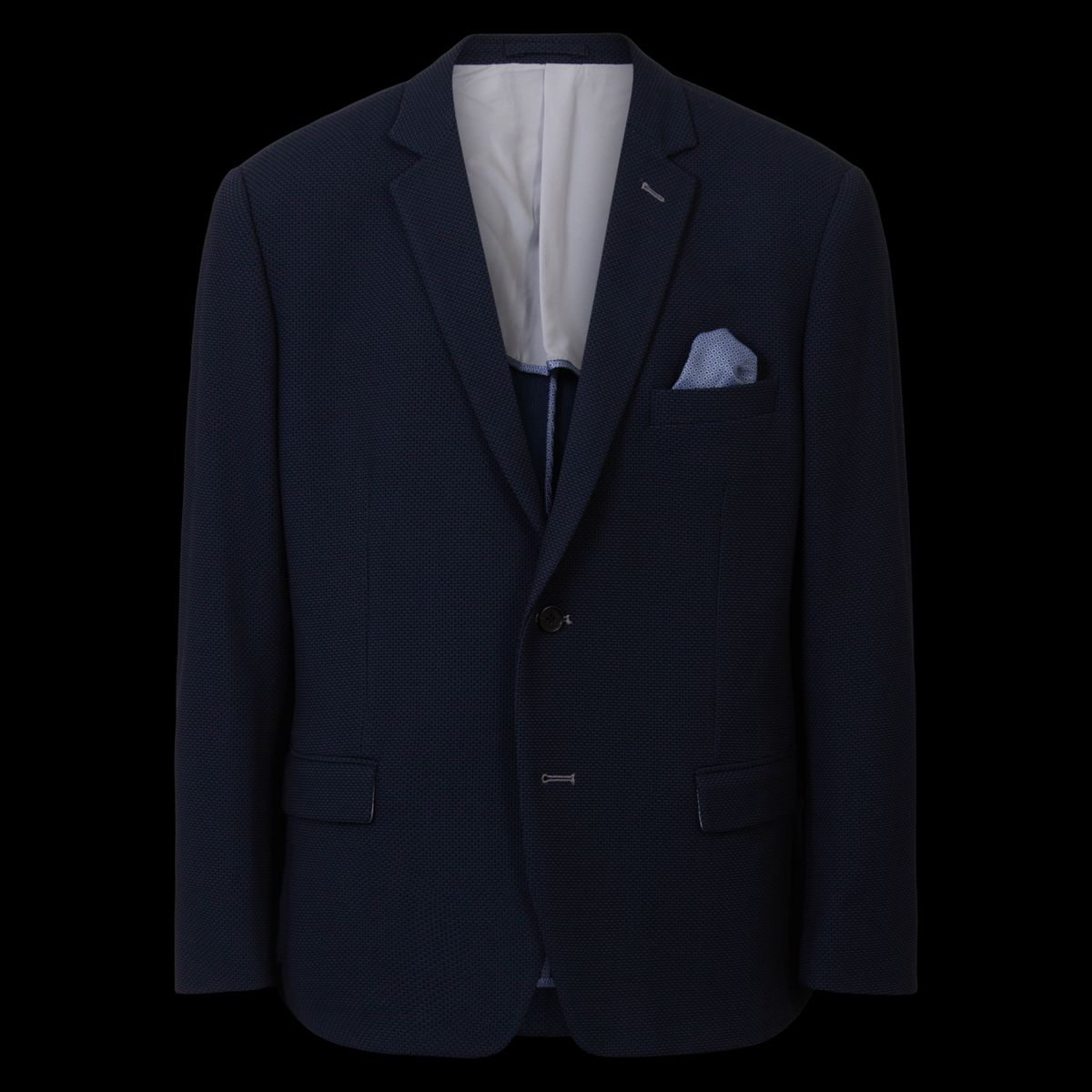 Vito Hackett Herre Blazer - Ultra Dark Navy - 25