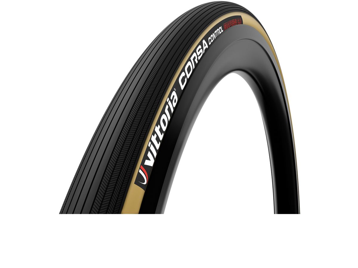 Vittoria Corsa Control G2 - Road foldedæk - 700x25c - Brun/Sort