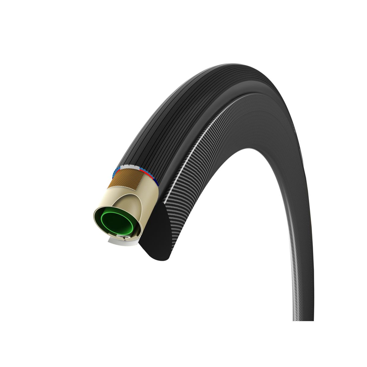 Vittoria Corsa G+ 28x23c Tubular - Antrasit/sort