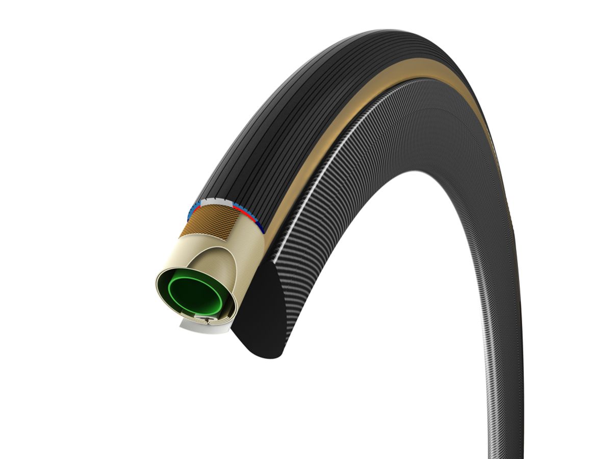 Vittoria Corsa G+ 28x25c Tubular - Natur/sort