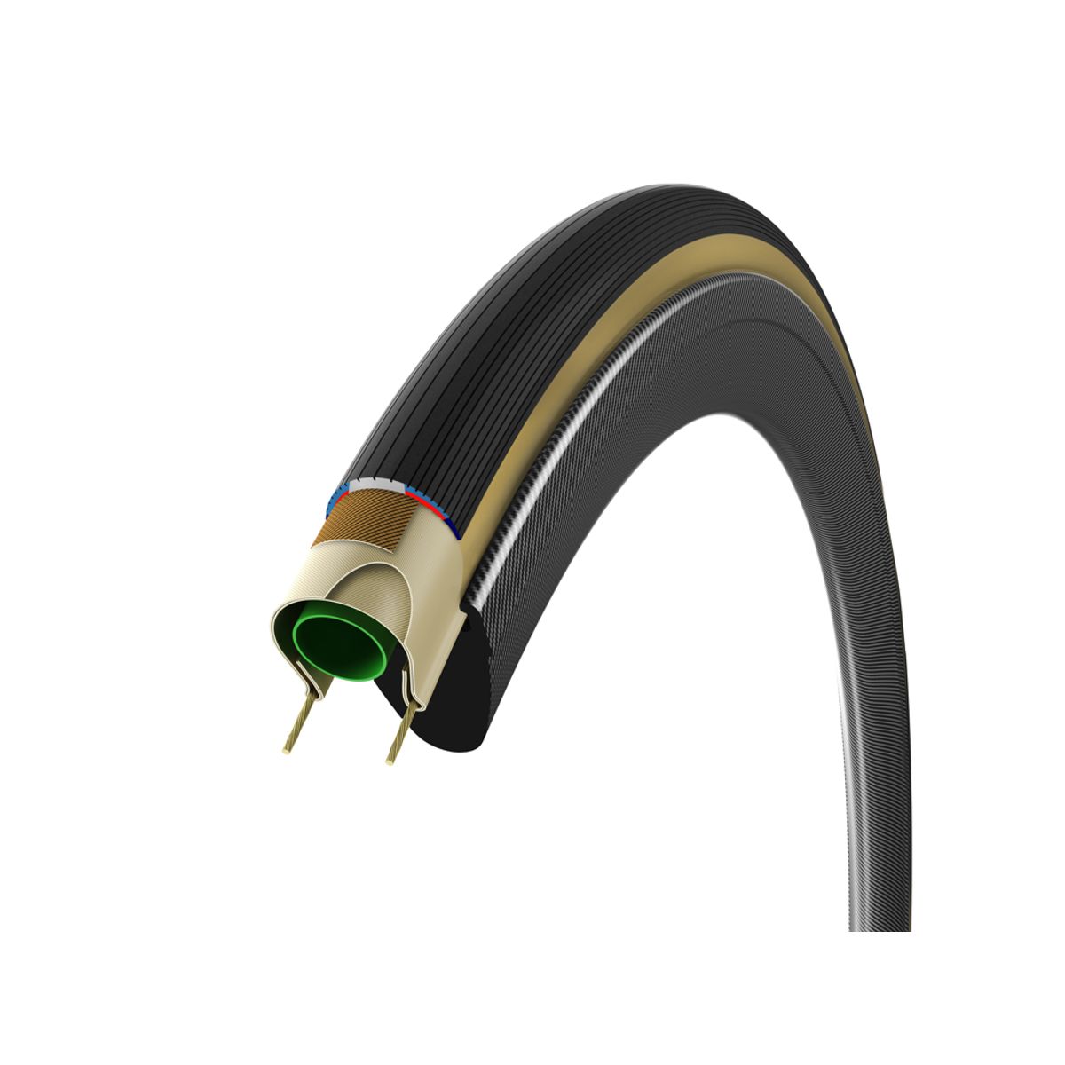 Vittoria Corsa G2 - Road foldedæk- 700x28c - Natur/sort