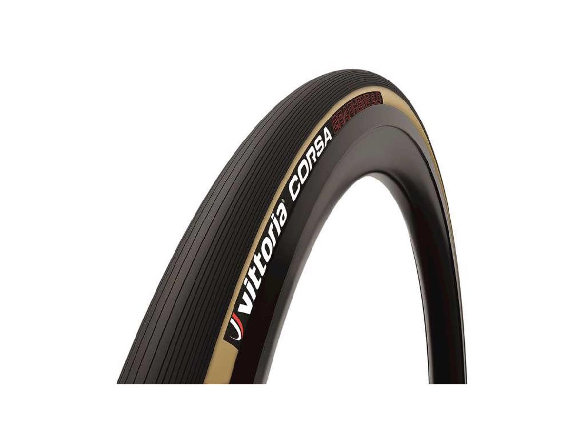 Vittoria Corsa G2 - Road foldedæk - 700x32 (32-622) - Sort/Brun