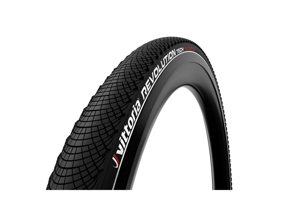 Vittoria Revolution Tech - Graphene 2 - Tråddæk - 700x28c - Sort refleks