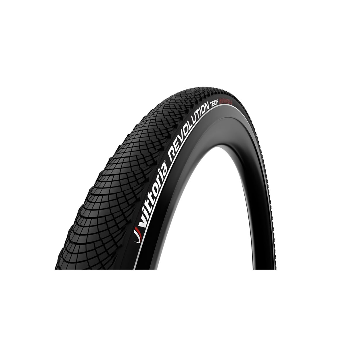 Vittoria Revolution Tech - Graphene 2 - Tråddæk - 700x35c - Sort refleks