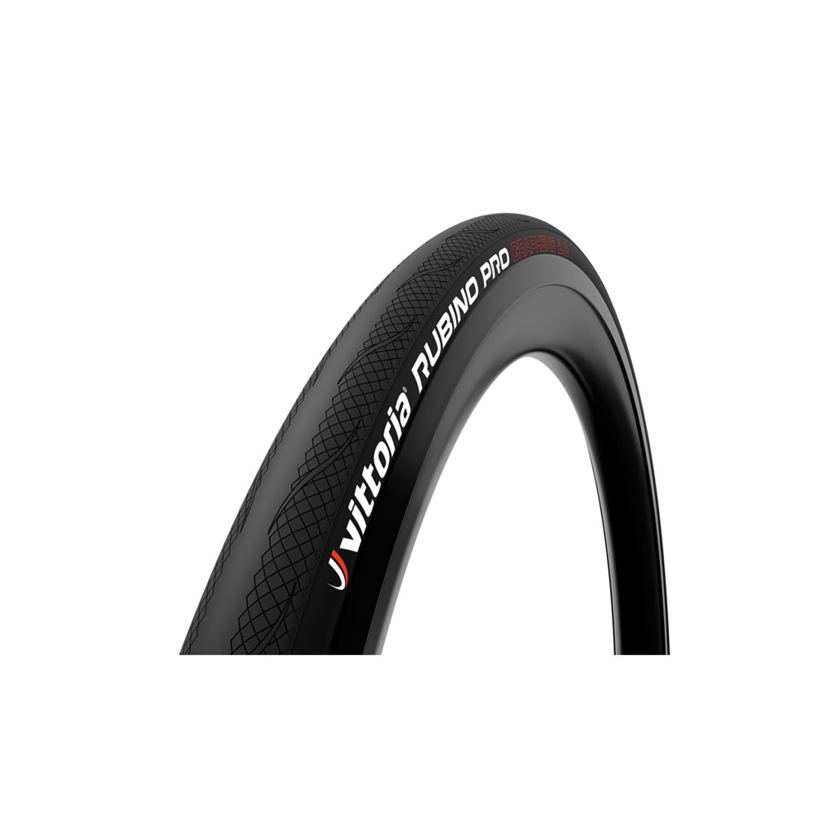 Vittoria Rubino Pro G2 - Road foldedæk TLR - 700x30c - Sort/sort