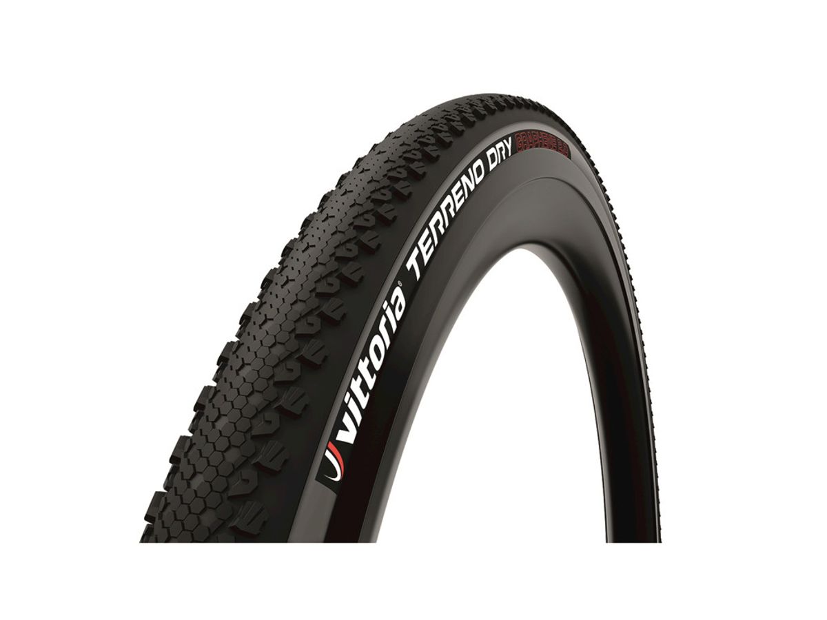 Vittoria Terreno Dry G2 - Gravel foldedæk TNT - 700x37c (37-622) - Sort/Grå